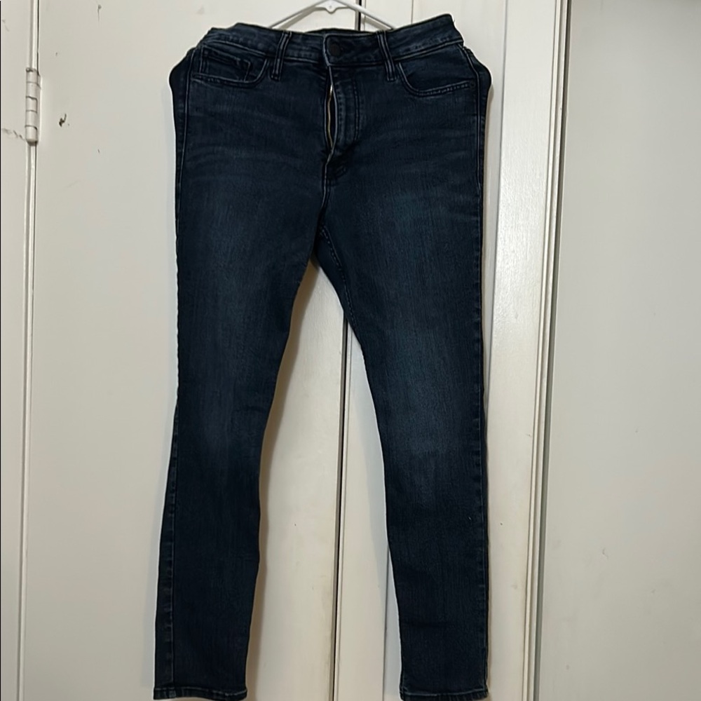 Old Navy Dark Denim Jeans super skinny 8 short